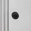 Kép 2/4 - Buster+Punch Cross fekete WC kör alakú alsórozetta UK-TT-38-BL-A