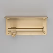 Kép 2/7 - Buster+Punch Cast Toilet Roll Holder-Shelf - Wc-papír tartó, polccal szatén réz UTA-052158
