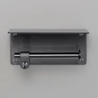 Kép 3/5 - Buster+Punch Cast Toilet Roll Holder-Shelf - Wc-papír tartó, polccal fegyverszürke UTA-352159