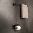Kép 4/5 - Buster+Punch Cast Toilet Roll Holder-Shelf - Wc-papír tartó, polccal fekete UTA-592160