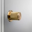 Kép 3/7 - Buster+Punch Linear szatén sárgaréz ajtógomb RDK-051053