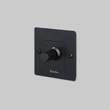 Kép 2/6 - Buster+Punch Linear 1G fényerőszabályzó kapcsoló, fekete / 250 W LED / CDR-024176