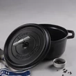 Kép 3/8 - Buster+Punch COCOTTE / ⌀ 24CM / STAUB fekete - rozsdamentes acél lábas UKA-044234