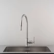 Kép 3/5 - Buster+Punch Cross / EU Kitchen tap / Pull-Out Mixer / kihúzható fejű konyhai csaptelep rozsdamentes acél C0-072621