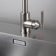 Kép 4/5 - Buster+Punch Linear / EU Kitchen tap / Pull-Out Mixer / kihúzható fejű konyhai csaptelep rozsdamentes acél C0-072622