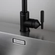 Kép 5/6 - Buster+Punch Cross / EU Kitchen tap / Pull-Out Mixer / kihúzható fejű konyhai csaptelep fekete C0-592623