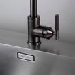 Kép 3/4 - Buster+Punch Linear / EU Kitchen tap / Mixer / konyhai csaptelep fegyverszürke GKT-354222