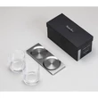 Kép 6/6 - Buster+Punch Machined Whisky szett szatén rozsdamentes acél / UK-MA-WHI-ST-A