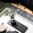 Kép 3/5 - Buster+Punch Machined Vase szálcsiszolt acél asztali váza / UK-MA-VAS-ST-A