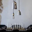 Kép 3/7 - Buster+Punch Machined Candelabra fényes réz asztali gyertyatartó / UK-MA-CAN-BR-A
