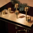 Kép 7/7 - Buster+Punch Machined Candelabra fényes réz asztali gyertyatartó / UK-MA-CAN-BR-A