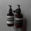Kép 3/6 - Buster+Punch Cast - Soap Holder - fali folyékony szappanadagoló dupla tartó fekete USP-484309