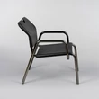 Kép 7/12 - Buster+Punch Chopper Chair fekete bőrrel bevont klubfotel UCC-933535