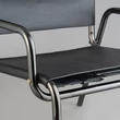 Kép 9/12 - Buster+Punch Chopper Chair fekete bőrrel bevont klubfotel UCC-933535