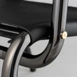 Kép 11/12 - Buster+Punch Chopper Chair fekete bőrrel bevont klubfotel UCC-933535