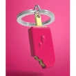 Kép 2/4 - Metalmorphose pink - arany jégkrém kulcstartó MTM086-02