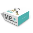 Kép 5/5 - Metalmorphose fényes króm / arany sellő kulcstartó MTM121-01