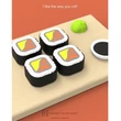 Kép 3/4 - Metalmorphose sushi kulcstartó MTM136-01