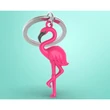 Kép 2/2 - Metalmorphose pink flamingó kulcstartó MTM144-01