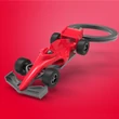 Kép 6/9 - Metalmorphose piros F1 versenyautó kulcstartó MTM247-01
