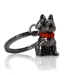 Kép 2/4 - Metalmorphose fényes fekete króm bulldog kulcstartó MTM253-02