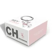 Kép 5/5 - Metalmorphose matt - fehér pink csivava kulcstartó MTM254-01