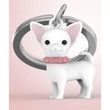 Kép 3/5 - Metalmorphose matt - fehér pink csivava kulcstartó MTM254-01