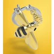 Kép 3/7 - Metalmorphose arany méhecske kulcstartó MTM276-01