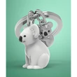 Kép 3/6 - Metalmorphose szürke koala kulcstartó MTM278-01