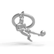 Kép 1/4 - Metalmorphose matt króm focista kulcstartó MTM281-01