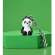 Kép 4/6 - Metalmorphose fekete - fehér panda kulcstartó MTM293-01