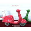 Kép 4/5 - Metalmorphose piros moped kulcstartó MTM999-01