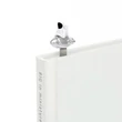 Kép 1/7 - Metalmorphose fényes króm - fehér asztronauta könyvjelző MTMB231-01