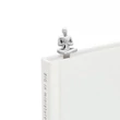 Kép 1/8 - Metalmorphose matt króm meditációs könyvjelző MTMB241-01
