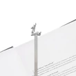 Kép 3/7 - Metalmorphose fényes króm szarvas könyvjelző MTMB252-01