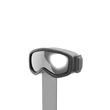 Kép 2/7 - Metalmorphose fényes fekete króm síszemüveg könyvjelző MTMB261-01