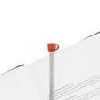 Kép 4/7 - Metalmorphose piros forró csoki könyvjelző MTMB263-01