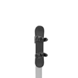 Kép 2/7 - Metalmorphose matt fekete snowboard könyvjelző MTMB264-01
