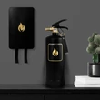Kép 2/5 - Nordic Flame tűzálló takaró, fekete-arany N230