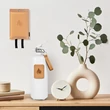 Kép 3/4 - Nordic Flame tűzálló takaró, világosbarna bőr N250