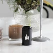 Kép 4/4 - Nordic Flame gyufatartó fém doboz, fekete N921