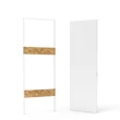 Kép 2/4 - Ermetika xREVERx Total White XL falsíkban záródó tapétaajtó szett olasz méretezésben IT 710 x 2440 mm - 100 mm falnyílásmérethez XRS.TW.33