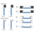 Kép 4/4 - Ermetika xREVERx Total White falsíkban záródó tapétaajtó szett olasz méretezésben IT 710 x 2150 mm - 100 mm falnyílásmérethez XRS.TW.1