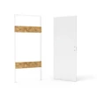 Kép 2/4 - Ermetika xREVERx Total White falsíkban záródó tapétaajtó szett olasz méretezésben IT 710 x 2150 mm - 100 mm falnyílásmérethez XRS.TW.1