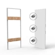 Kép 3/7 - Ermetika xREVERx XL falsíkban záródó tapétaajtó szett olasz méretezésben ITXL 710 x 2440 mm - 100 mm falnyílásmérethez XRS.37