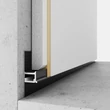 Kép 1/12 - Enup Type 1.3. lábazati árnyékprofil standard falakhoz, 15 mm