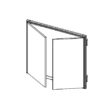 Kép 8/8 - Eclisse Syntesis Tech kétszárnyú revíziós ajtó (strang ajtó) rajz