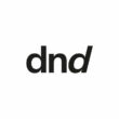 Kép 2/3 - DND Logo 02 fényes króm négyzetrozettás kilincsgarnitúra