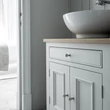 Kép 2/3 - Corston Bayswater fényes nikkel (kicsi) bútorgomb  - 12334