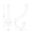 Kép 6/6 - Corston Mews bronz fogas  - 14965